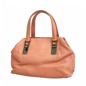 Chanel Chocolate Bar Handbag, Caviar Leather, Pink, Women's